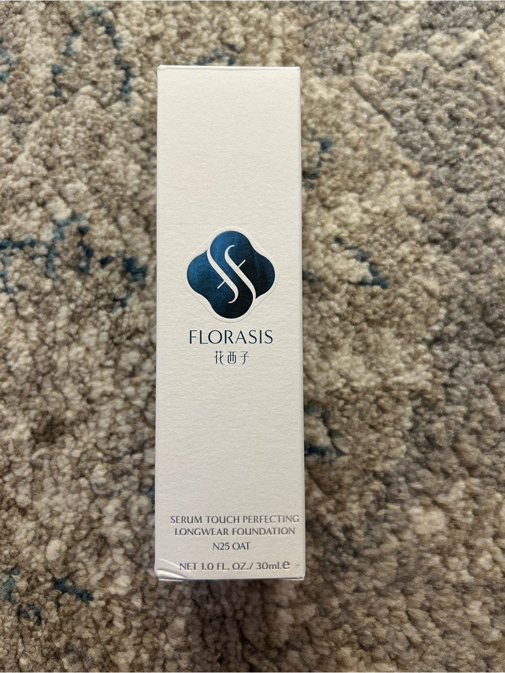Florasis Serum Touch Perfecting Longwear Foundation N25 Oat - Swatched Once.